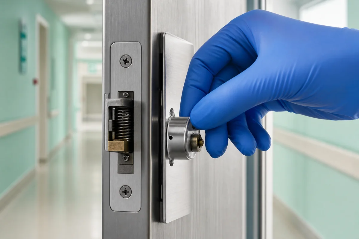 ouverture porte radiographie