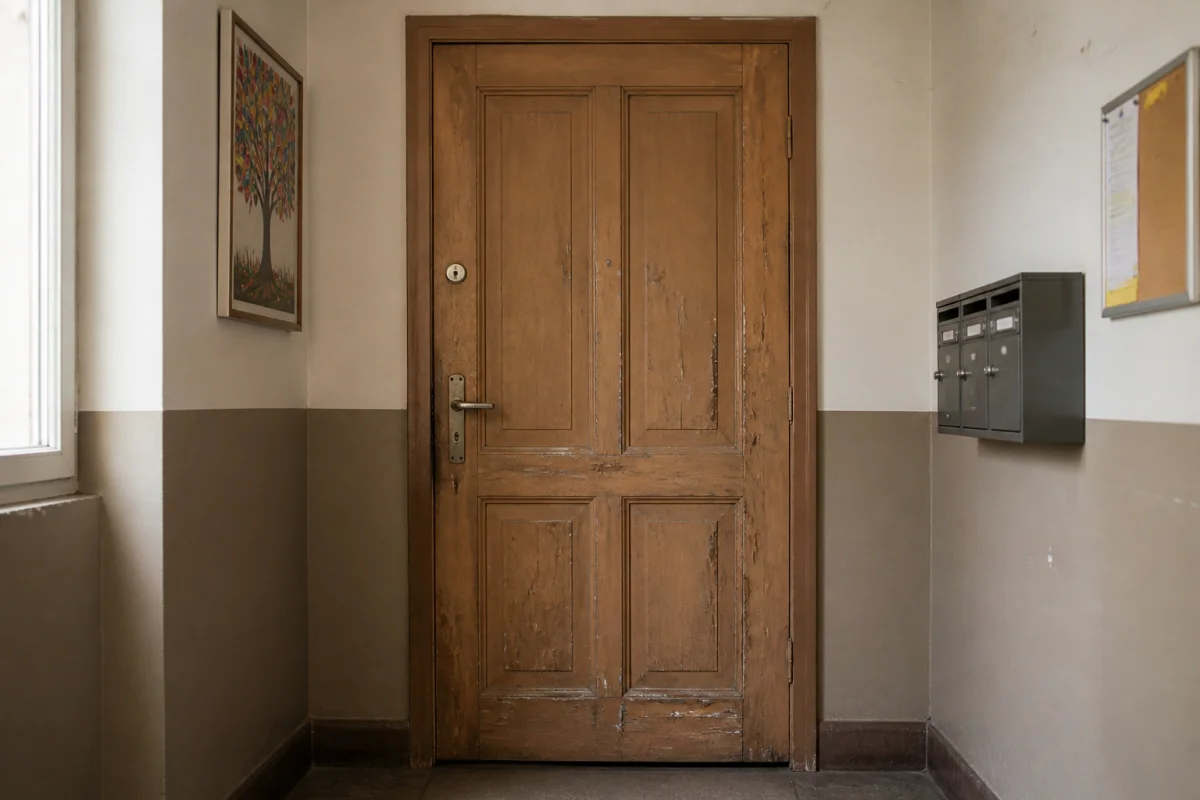porte cassée hlm
