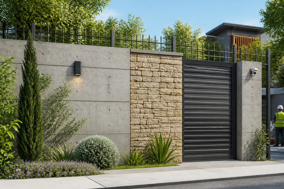 mur anti intrusion