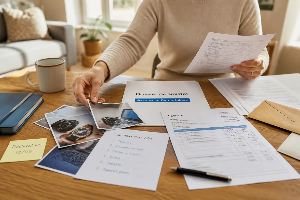 délai remboursement assurance cambriolage