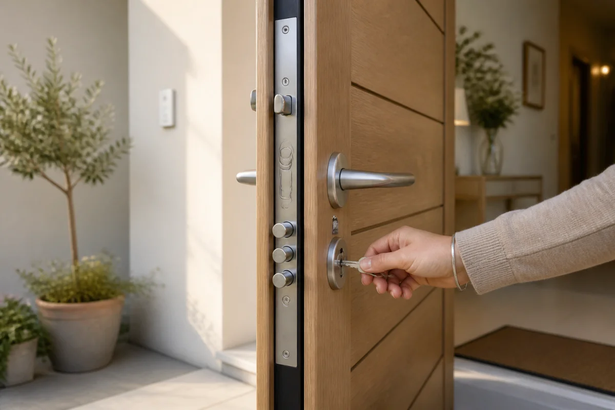 Sécuriser une porte d’entrée avec les bons équipements