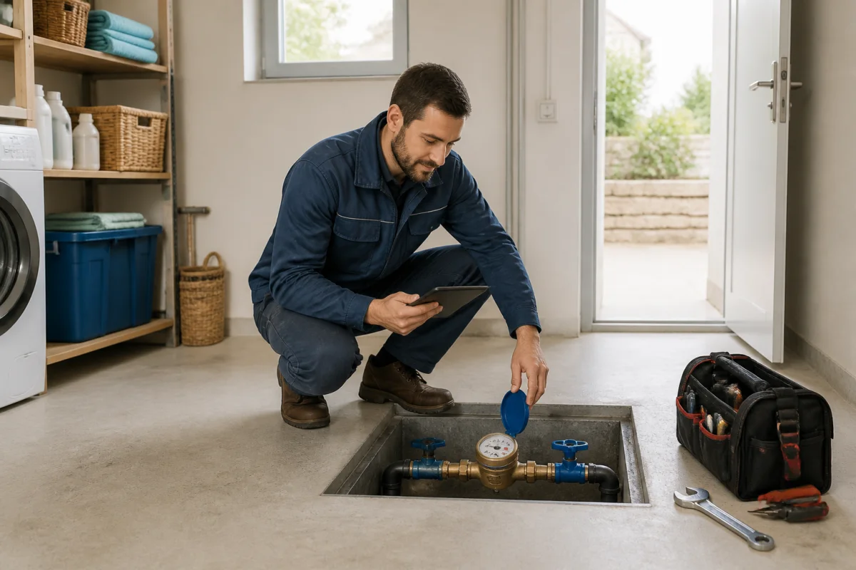 Remplacement d’un compteur d’eau